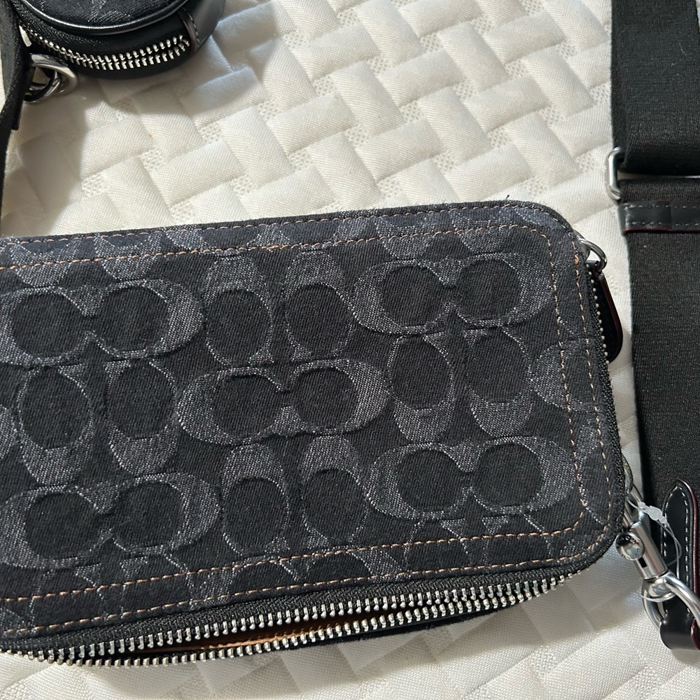 Coach Charter Slim Crossbody Bag with Coin Pouch - Picture 5 of 6